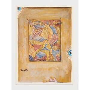 Jasper Johns Exhibition Invitation